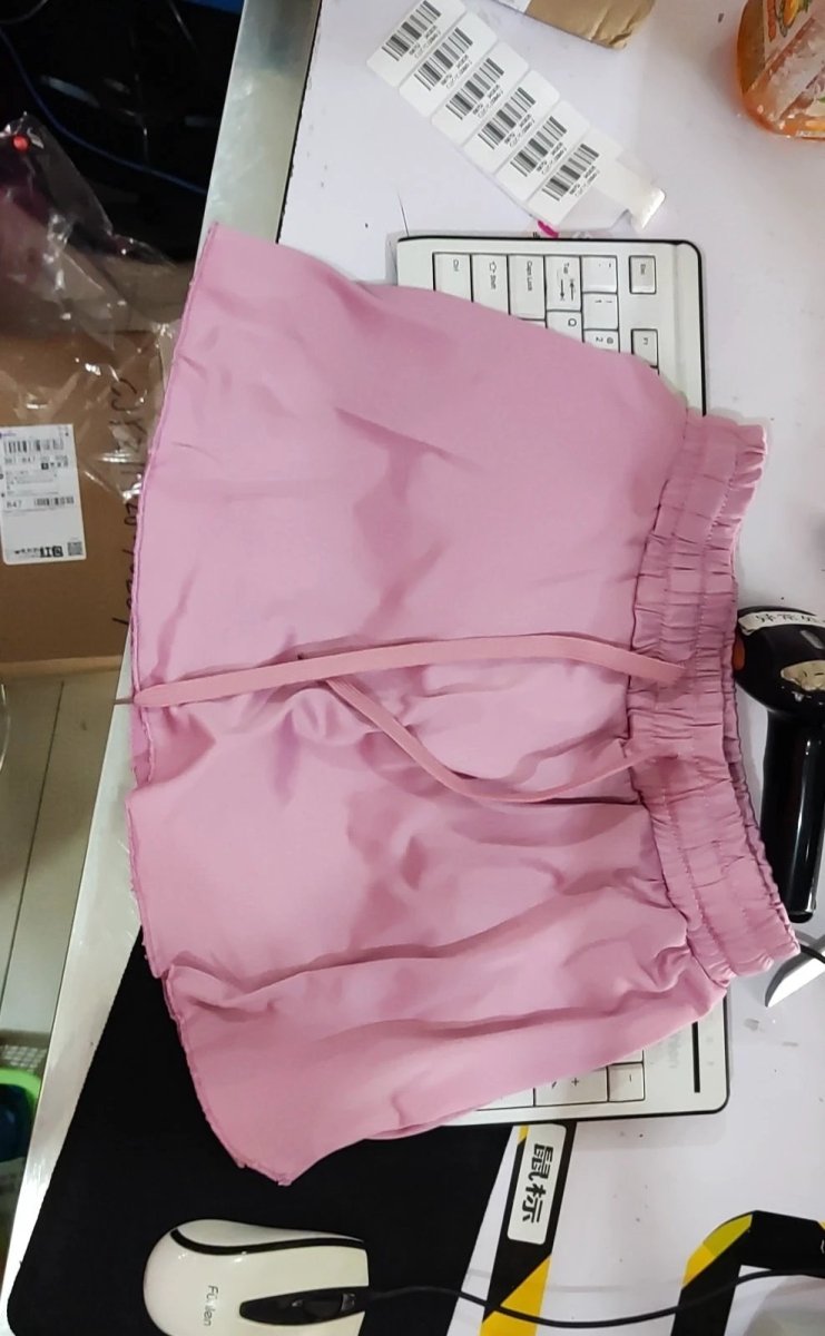 Scrunch-Skirt Cycling Biker Shorts for Women
