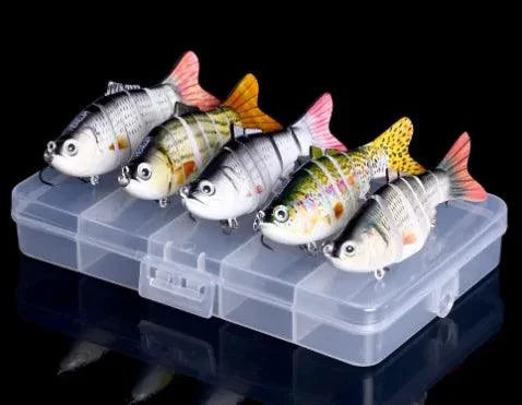Kit de Cebos Pro Angler de 5 Piezas para Entusiastas de la Pesca