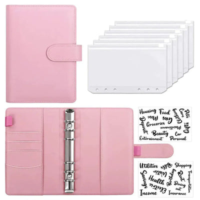 A6 Deluxe Leather Finance Organizer