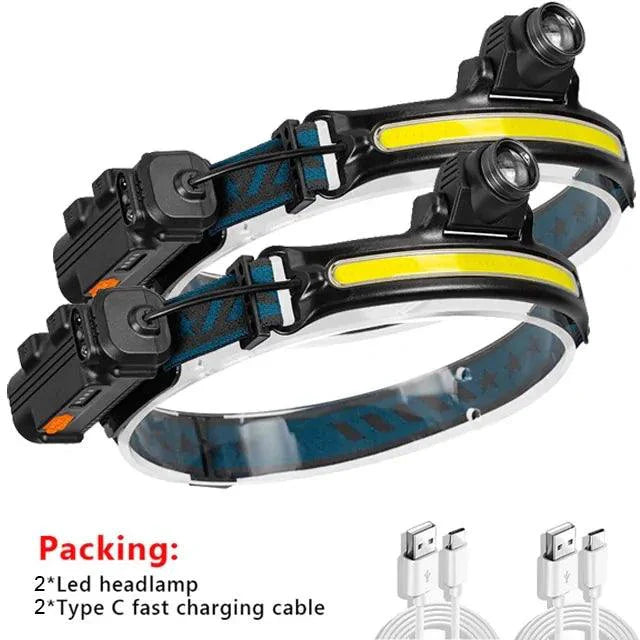 Linterna Frontal LED Adaptativa AutoBright