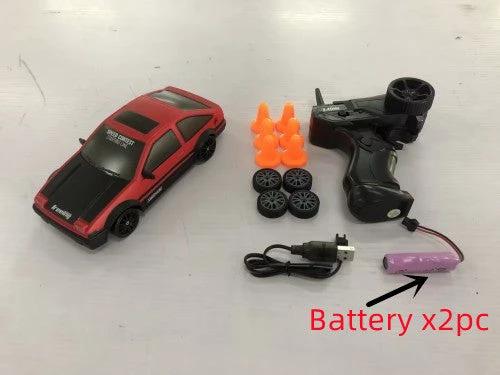 Voiture RC Drift 2.4G - Jouet de course télécommandé 4WD
