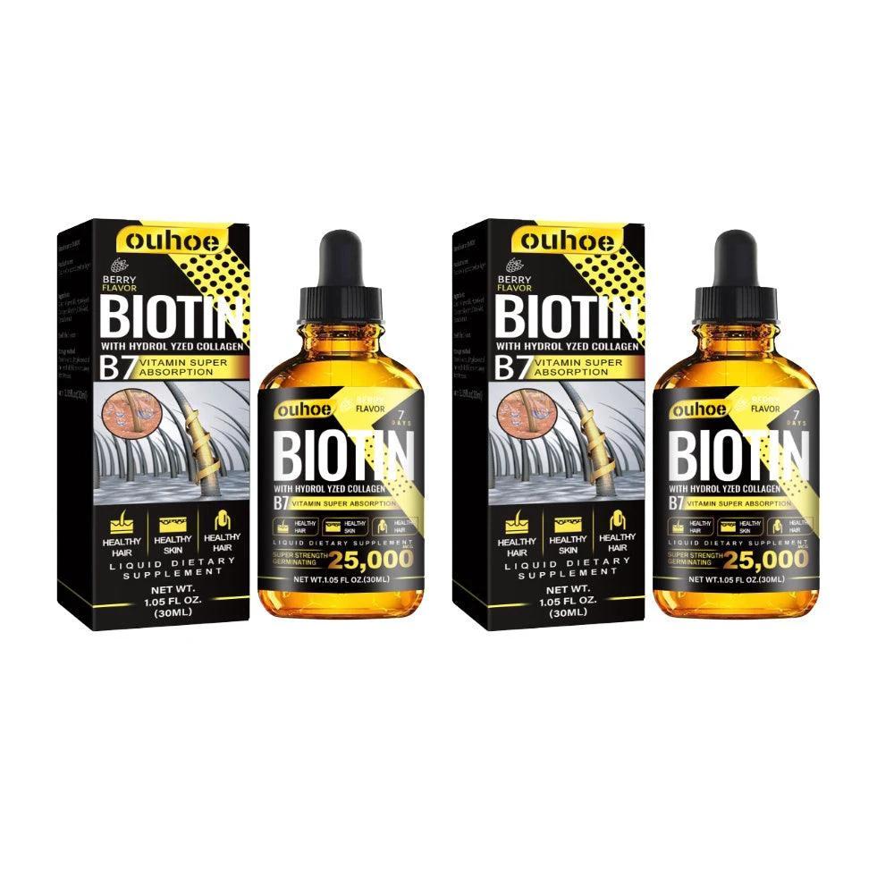 OUHOE Aceite para el Cabello con Colágeno B7 y Vitamina