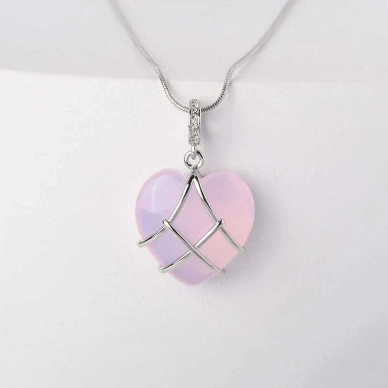 Collier en Pierre de Lune Fantaisiste pour Jeunes Rêveurs