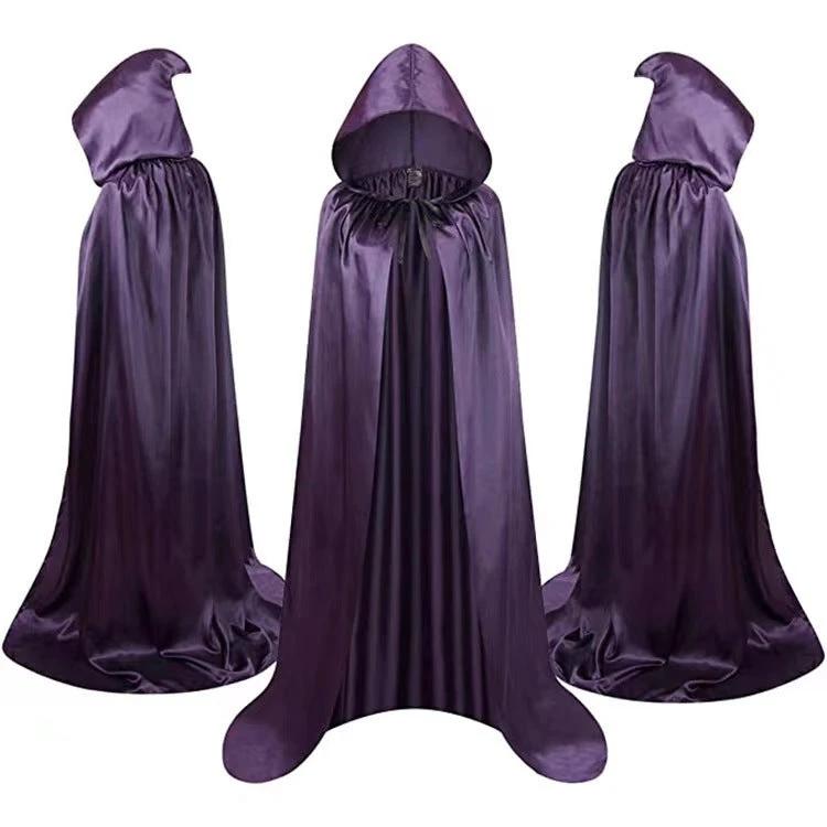 Capa de Mago de Halloween para Niños - Disfraz con Capucha