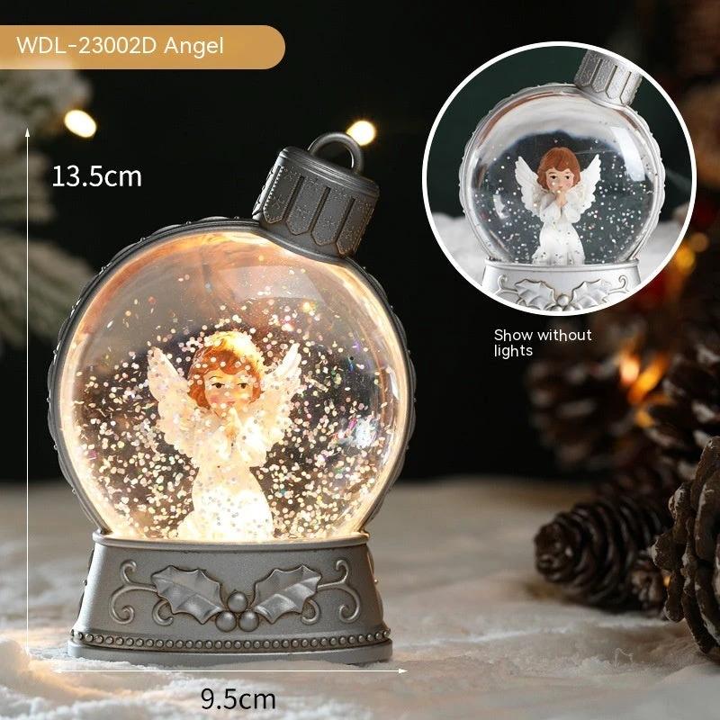 LAMPE FLAMME DE NOËL MANDOTOS - Décoration LED Lumineuse