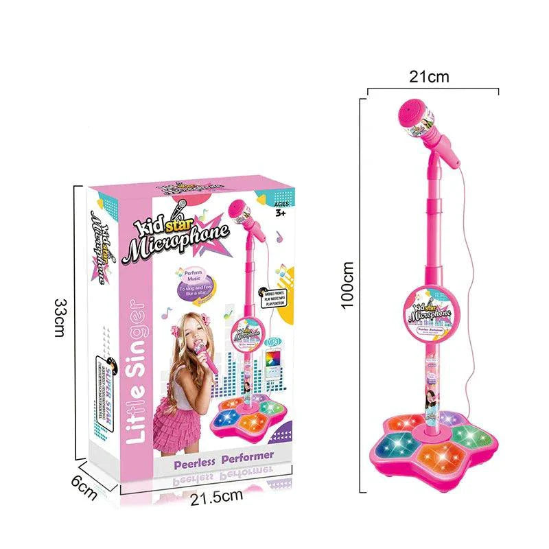 Support de microphone Junior Star pour enfants