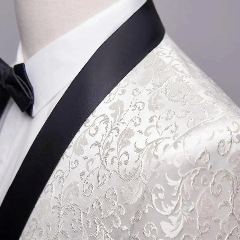 Ensemble de Costume de Mariage pour Hommes - Tenue Formelle Élégante