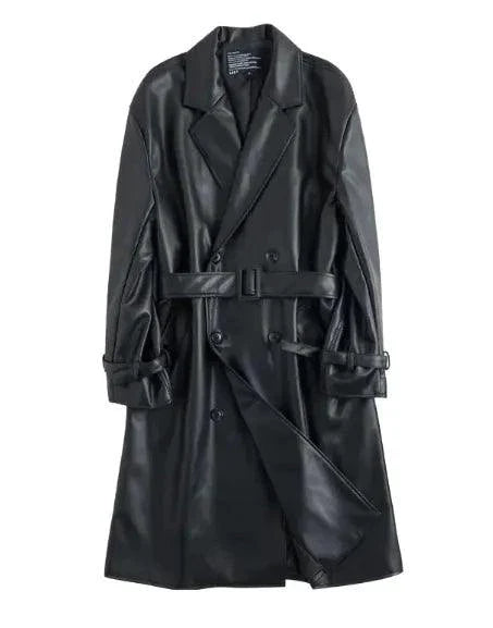 Chaqueta de Cuero Sintético para Hombre Urban Edge