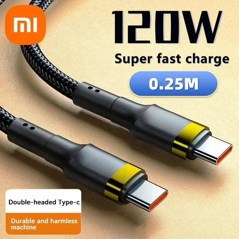 Chargeur rapide Xiaomi 120W avec câble USB Type-C