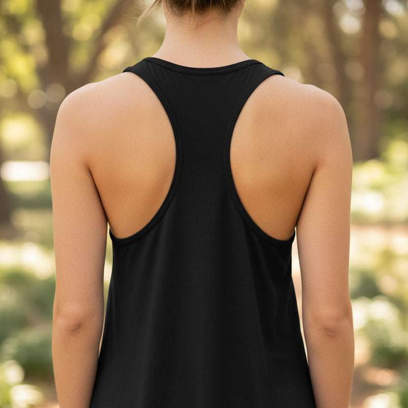 Débardeur Flowy Racerback Material Girl pour Femmes
