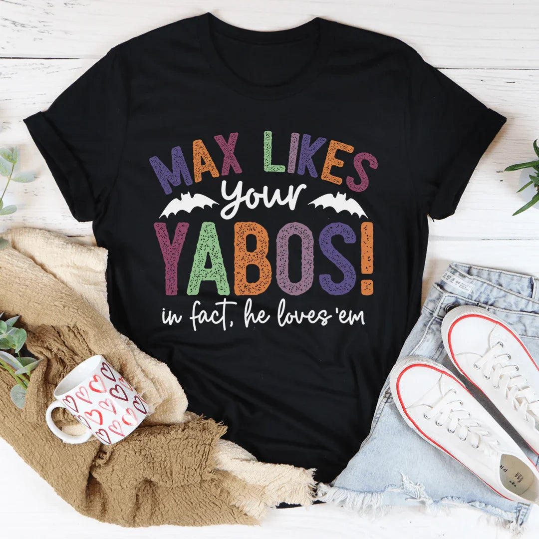 A Max le gusta tu camiseta Yabos