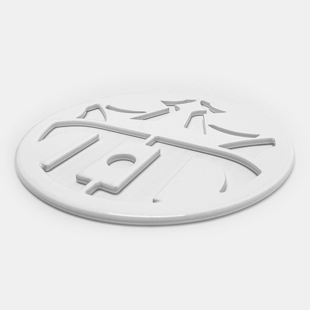 King D's Premium Metal Mini Marker for Disc Golf