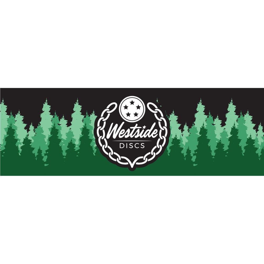 Westside Discs Trees Fabric Disc Golf Banner - 6' x 2'