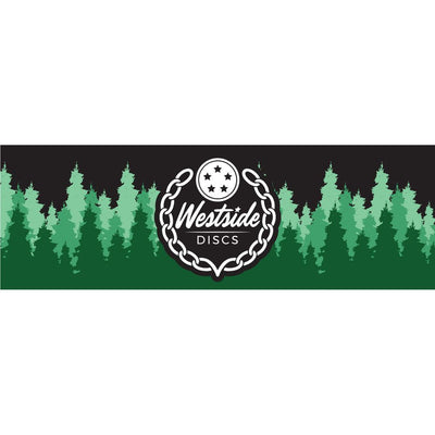 Bannière en tissu Disc Golf Westside Discs Trees - 6' x 2'