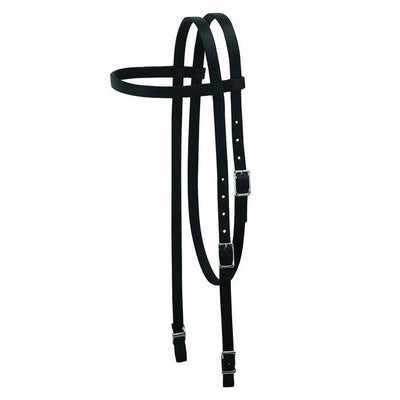 Durable Black Nylon Pony Headstall for Training and Riding - Korvel