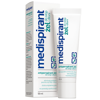 Medispirant Gel for Feet and Hands, 50ml