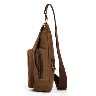 Men Canvas Messenger Bags Casual Travel Military Bag - Korvel