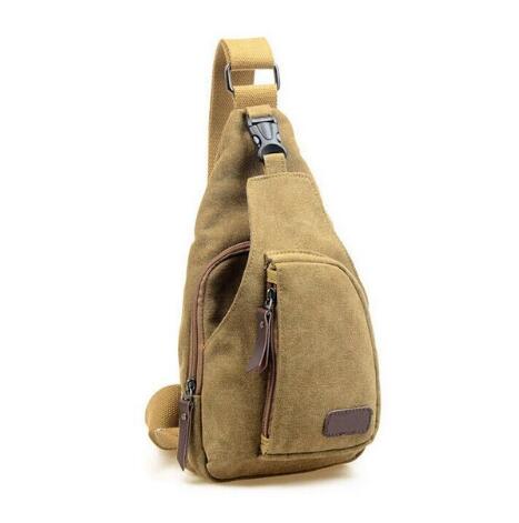 Men Canvas Messenger Bags Casual Travel Military Bag - Korvel