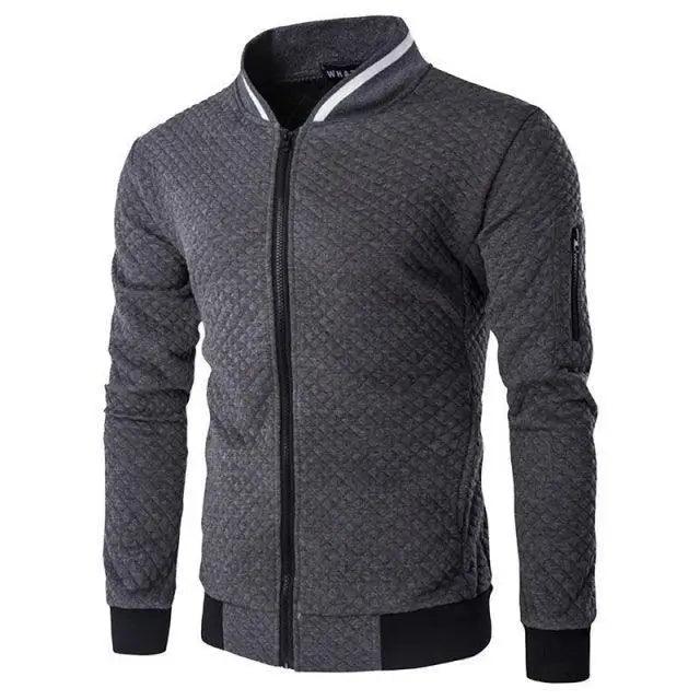Men's Casual Bomber Jacket - Stylish Sportswear for All Occasions