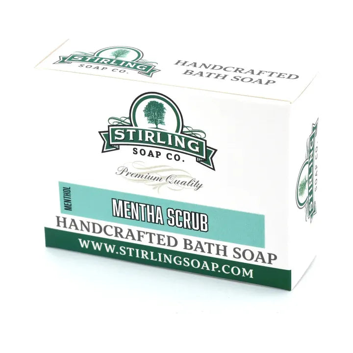 Jabón de Baño Mentha Scrub de Stirling Soap Co. 5.5 Oz