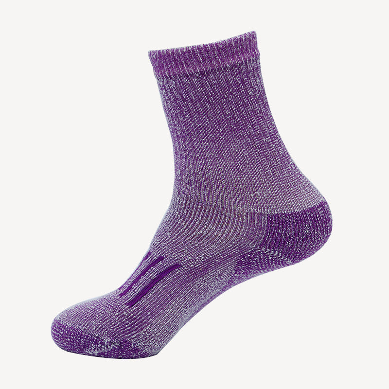 Merino wool socks wholesale thick long tube socks warm breathable non slip women's socks wool socks - Korvel