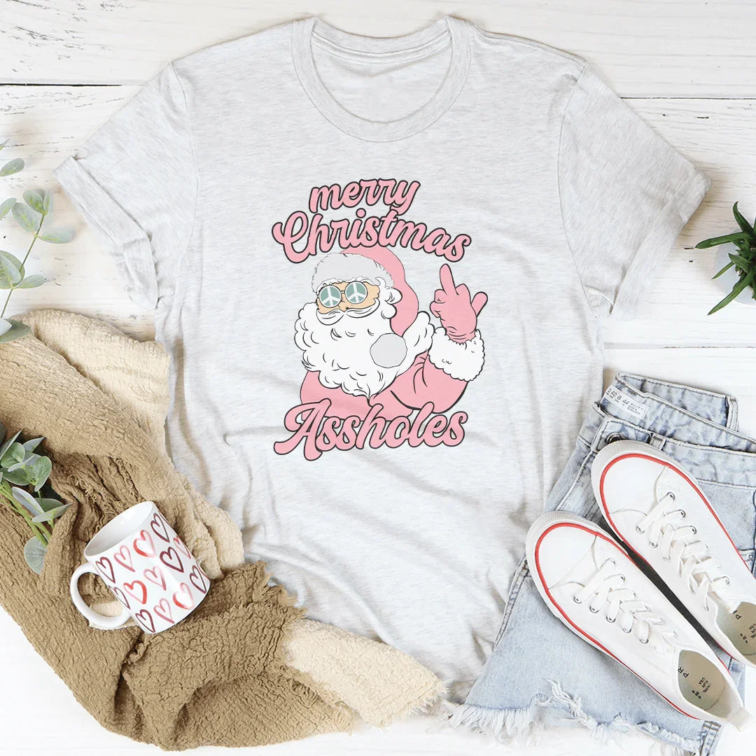 Camiseta Feliz Navidad A-sholes