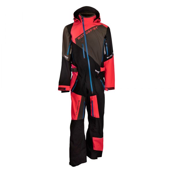 Motorfist® Blitz II Women's Snow Suit - Black/Pink, 2X-Large