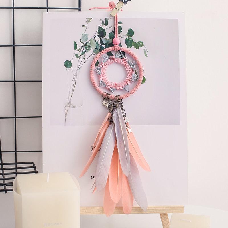 Mini 38cm Dream Catcher - Handmade Wall Decor
