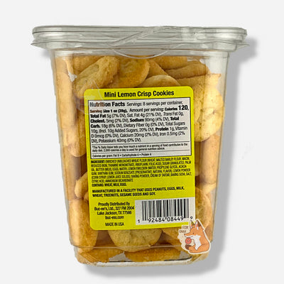 Buc-ee's Mini Lemon Crisp Cookies