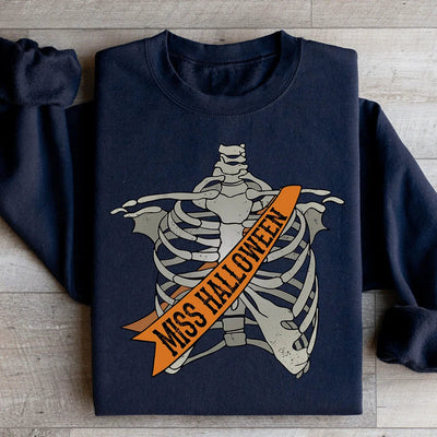 Miss Halloween Statement Sweatshirt