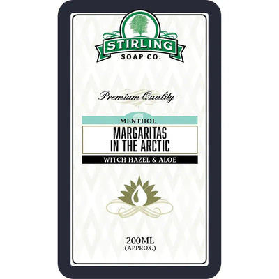Stirling Soap Co. Margaritas dans l'Arctique Après-rasage 200 ml