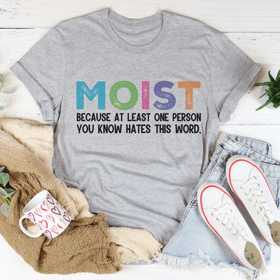 Moist Tee - Soft and Stylish Everyday Essential