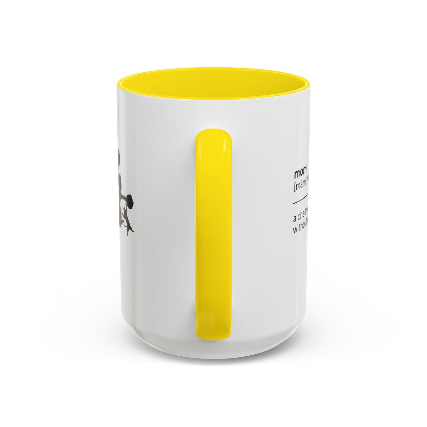 Mom Cheerleader Accent Coffee Mug - Thoughtful Gift for Moms