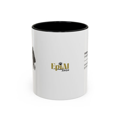 Taza de café con acento Mom Purse - Regalo reflexivo para mamás