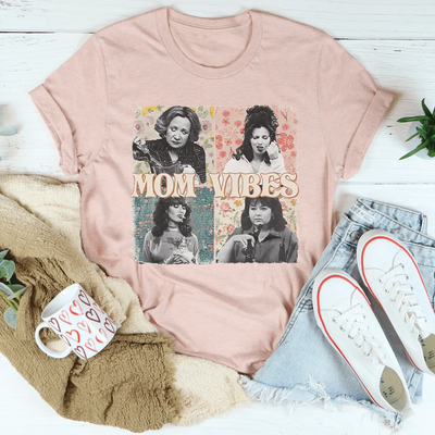 Mom Vibes Tee - Soft & Stylish T-Shirt for Everyday Wear