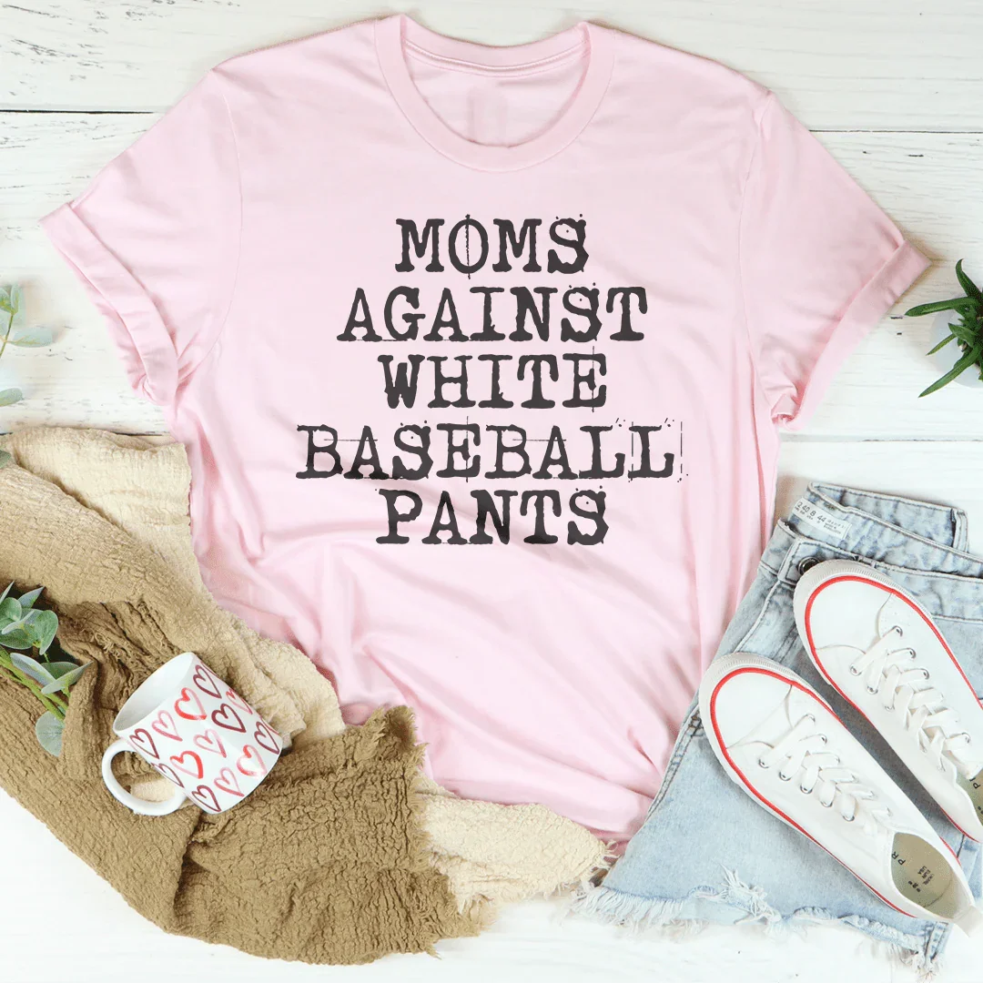 Camiseta de béisbol de Mamás Contra el Blanco