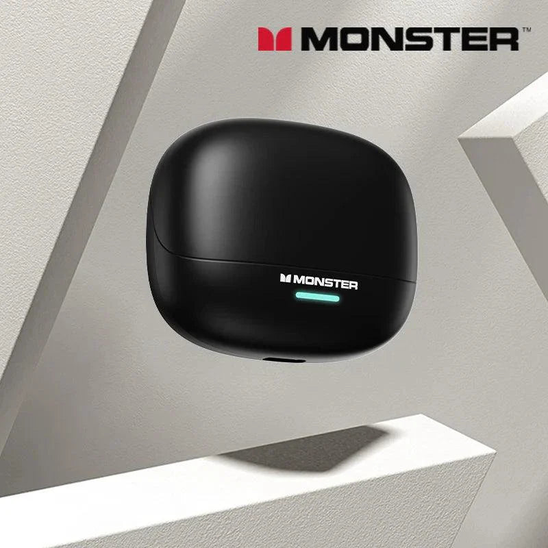 Auriculares Inalámbricos Bluetooth 5.4 Monster MQT52 con Larga Duración de Batería