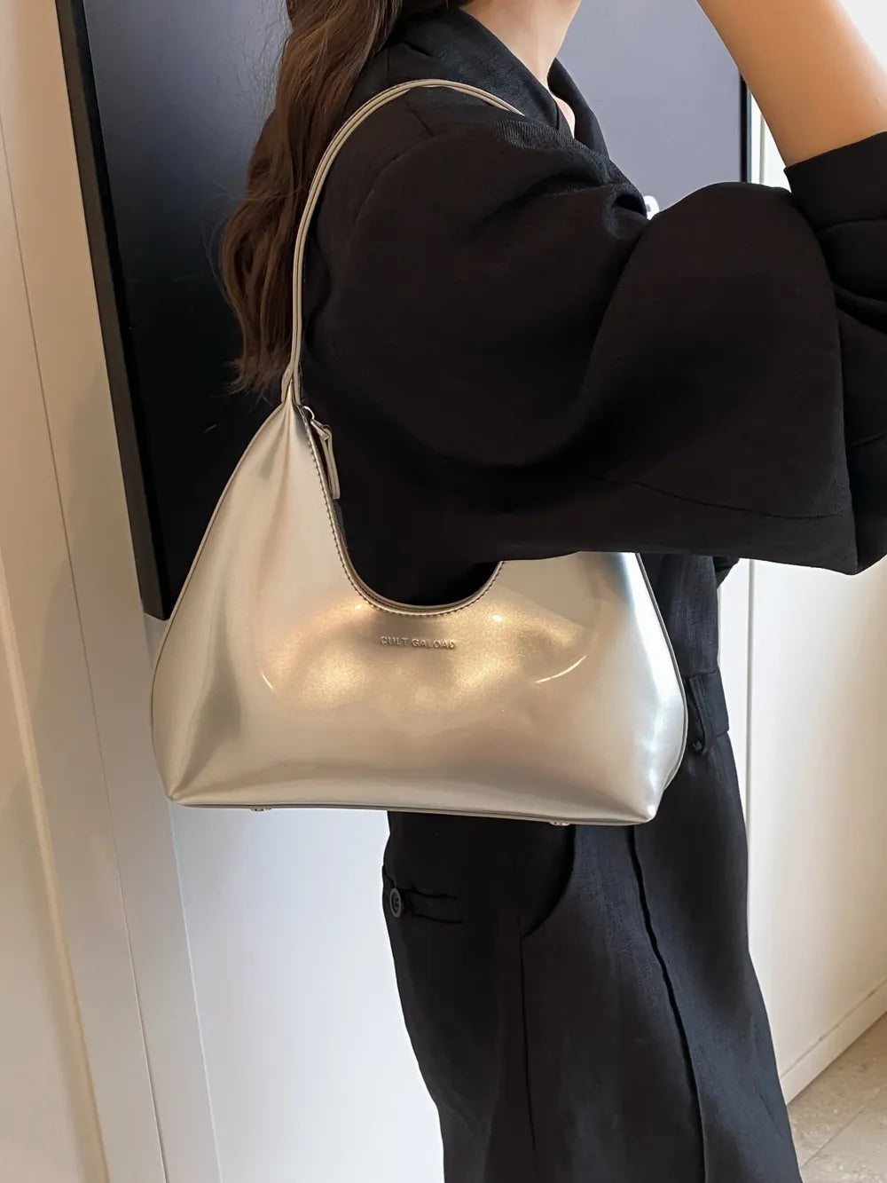 Sac à bandoulière en forme de lune