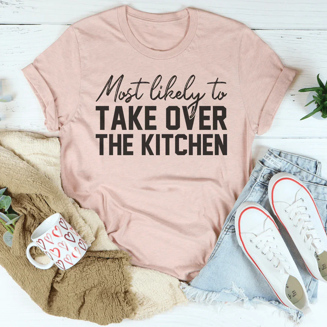 Camiseta de Acción de Gracias con más probabilidades de apoderarse de la cocina