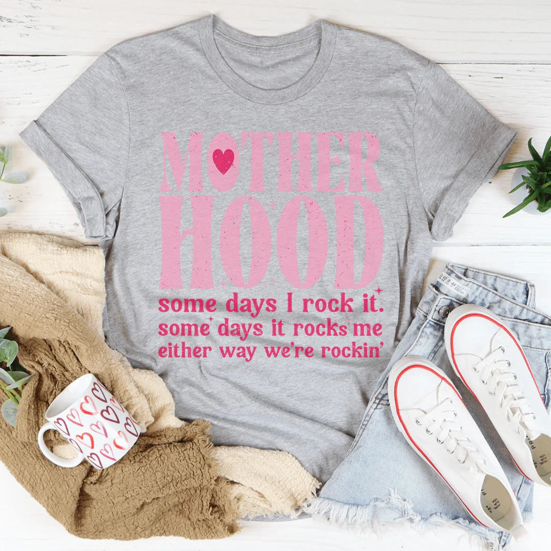 Camiseta "Maternidad Algunos días lo luzco"