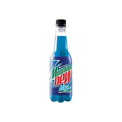 Mountain Dew Blue Shock – Blueberry-Citrus Soda 473 mL Bottle