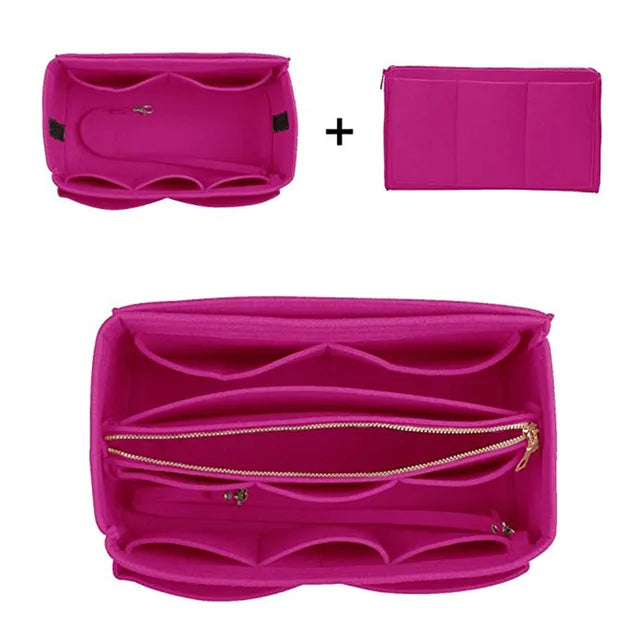 Multi pocket women's makeup bag toiletries makeup storage bag - Korvel