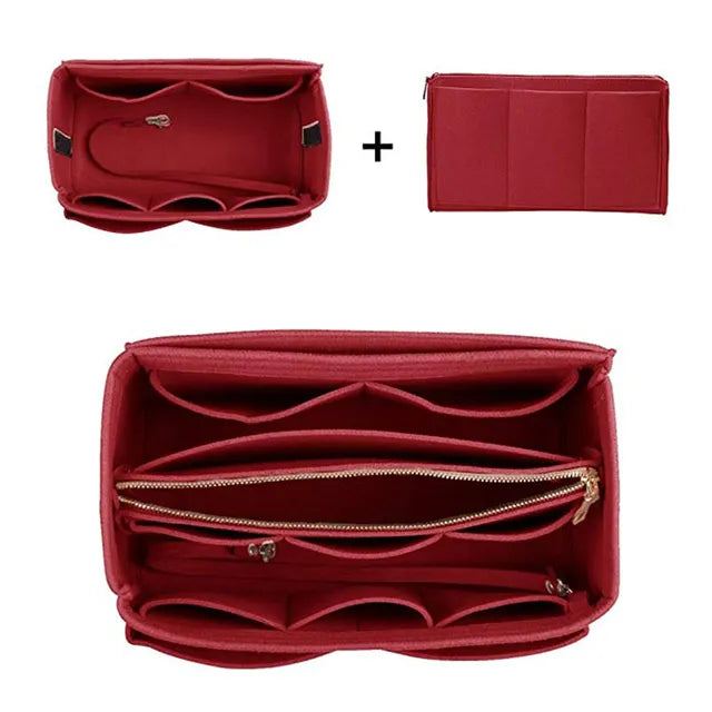 Multi pocket women's makeup bag toiletries makeup storage bag - Korvel