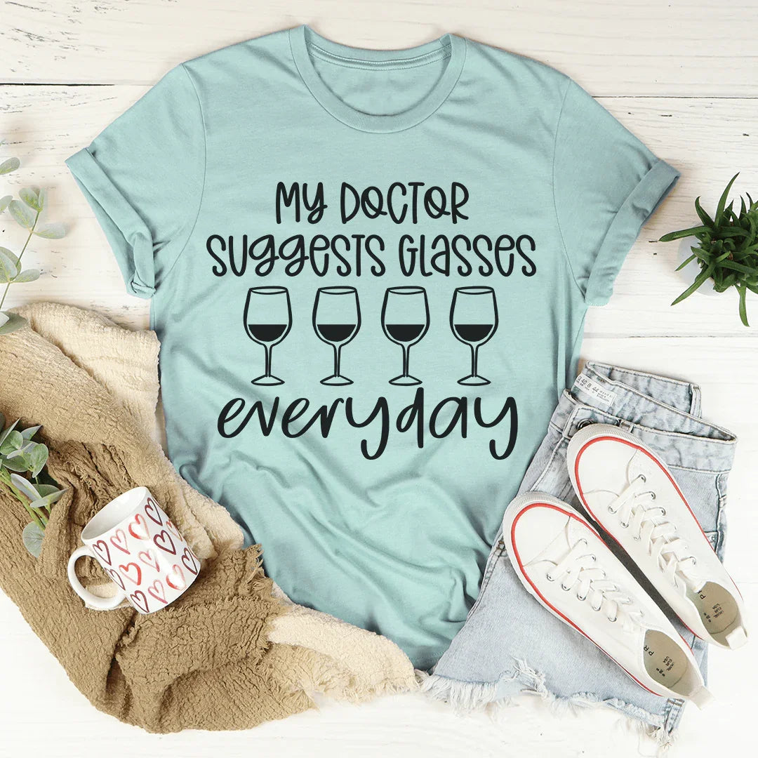 Everyday Comfort Tee - My Doctor Suggests Glasses