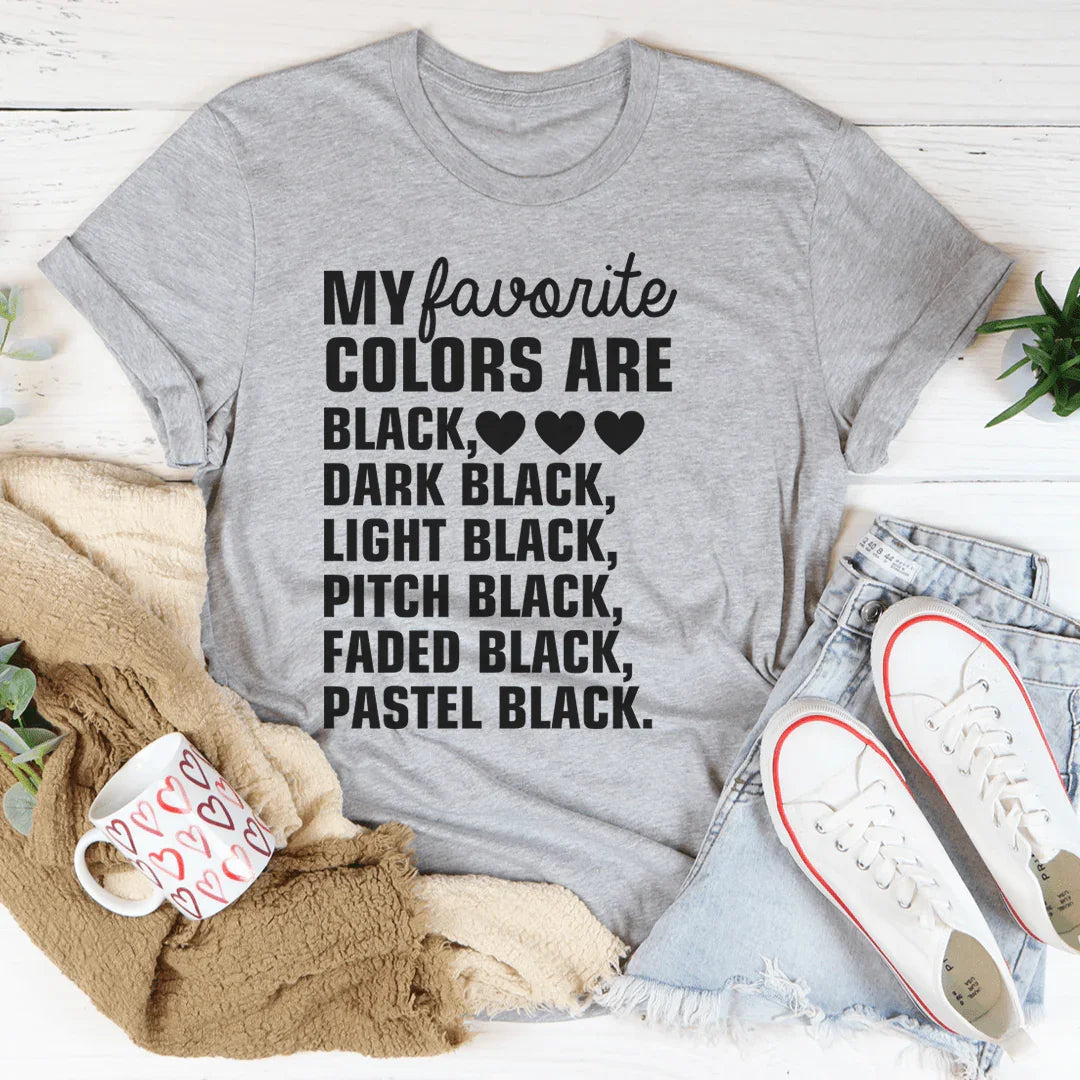My Favorite Colors Tee - Korvel