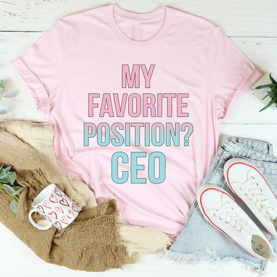 CEO Position Statement Tee - Korvel