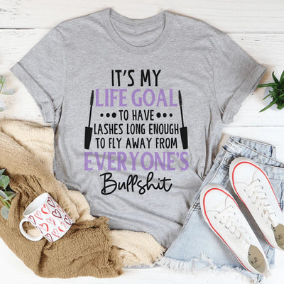 Mi camiseta de meta de vida
