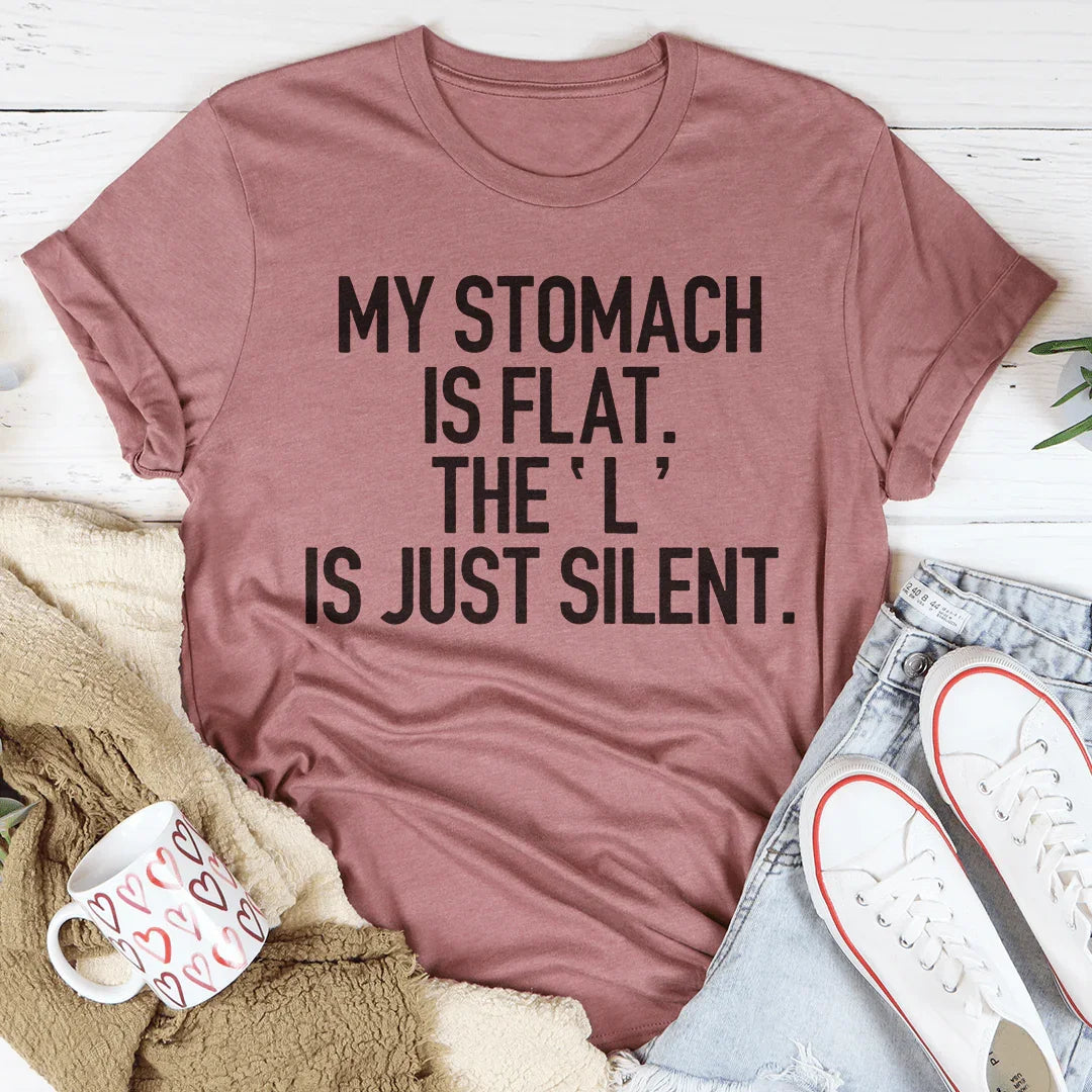 Silent L Tee - Soft Cotton Statement T-Shirt