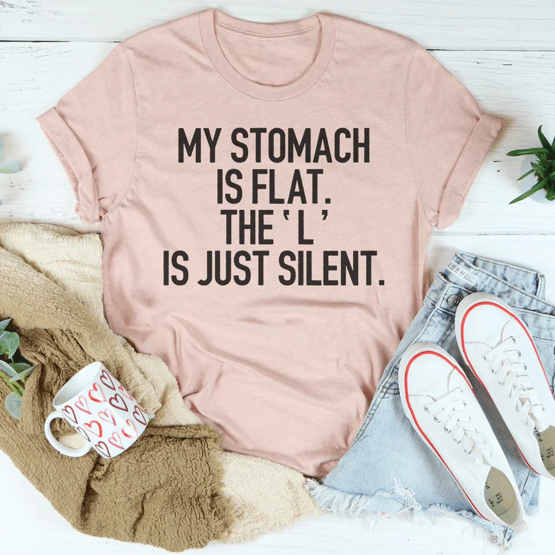 Silent L Tee - Soft Cotton Statement T-Shirt