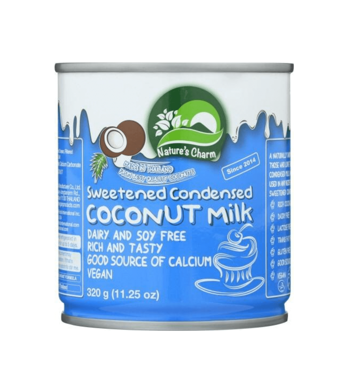 Lait de coco concentré sucré - Végétalien et sans gluten